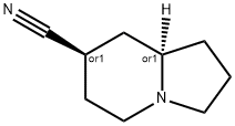 7-Indolizinecarbonitrile,octahydro-,(7R,8aR)-rel-(9CI) 结构式