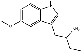 5-methoxy-α-Ethyltryptamine 结构式