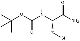 Carbamic acid, [(1R)-2-amino-1-(mercaptomethyl)-2-oxoethyl]-, 1,1- 结构式