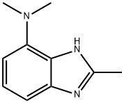 1H-Benzimidazol-4-amine,N,N,2-trimethyl-(9CI) 结构式