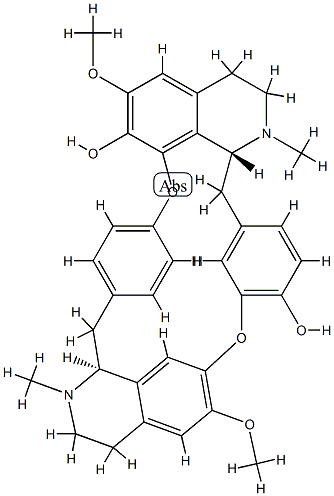 Tubocuraran-7',12'-diol, 6,6'-dimethoxy-2,2'-dimethyl- 结构式
