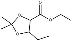 Pentonic acid, 4,5-dideoxy-2,3-O-(1-methylethylidene)-, ethyl ester (9CI) 结构式