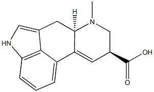 異麥角酸 结构式