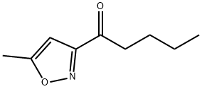 1-Pentanone,1-(5-methyl-3-isoxazolyl)-(9CI) 结构式