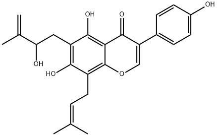 ISOERYSENEGALENSEIN E 结构式