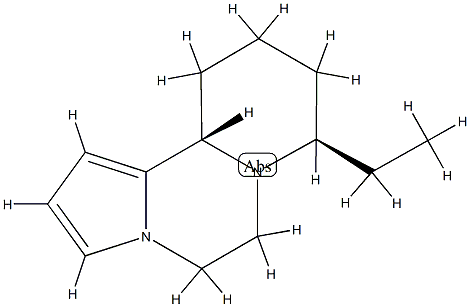 8H-Pyrido[1,2-a]pyrrolo[2,1-c]pyrazine,8-ethyl-5,6,9,10,11,11a-hexahydro-,(8R,11aS)-rel-(9CI) 结构式