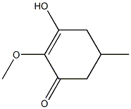 2-Cyclohexen-1-one,3-hydroxy-2-methoxy-5-methyl-(9CI) 结构式