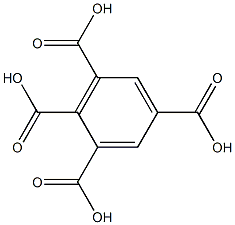 1,2,3,5-苯四甲酸 结构式