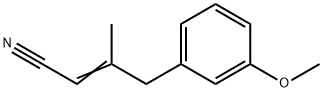 2-Butenenitrile,4-(3-methoxyphenyl)-3-methyl-(9CI) 结构式