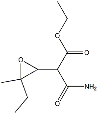 Pentonic acid, 2-(aminocarbonyl)-3,4-anhydro-2,5-dideoxy-4-C-ethyl-, ethyl ester (9CI) 结构式