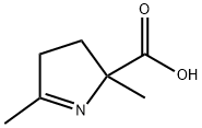 2H-Pyrrole-2-carboxylicacid,3,4-dihydro-2,5-dimethyl-(9CI) 结构式