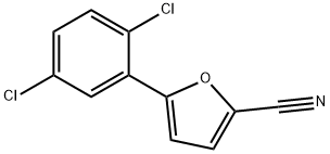 5-(2,5-二氯苯基)-2-呋喃腈 结构式