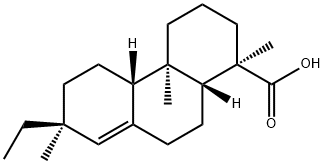 (13S)-Pimar-8(14)-en-18-oic acid 结构式