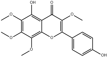 Calycopterin 结构式