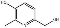 6-甲醇-2-甲基-3-羟基吡啶 结构式