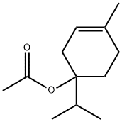 1-Terpinen-4-yl acetate 结构式