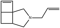 8-Azatricyclo[4.3.0.01,4]non-2-ene,8-(2-propenyl)-(9CI) 结构式