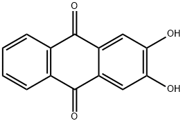 2,3-二羥蒽醌 结构式