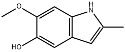 1H-Indol-5-ol,6-methoxy-2-methyl-(9CI) 结构式