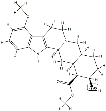 印度鸭脚树碱 结构式