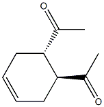 Ethanone, 1,1-(1R,6R)-3-cyclohexene-1,6-diylbis- (9CI) 结构式