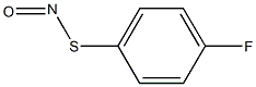 Thionitrous acid (HNOS), S-(4-fluorophenyl) ester (9CI) 结构式