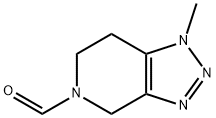 5H-1,2,3-Triazolo[4,5-c]pyridine-5-carboxaldehyde,1,4,6,7-tetrahydro-1- 结构式