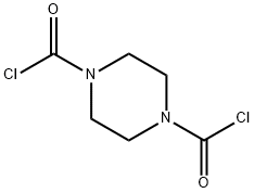 1,4-PIPERAZINEDICARBONYL CHLORIDE 结构式