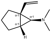 Bicyclo[3.1.0]hexan-6-amine, 1-ethenyl-N,N-dimethyl-, (1R,5R,6S)-rel- (9CI) 结构式