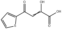 2-Butenoicacid,2-hydroxy-4-oxo-4-(2-thienyl)-(9CI) 结构式