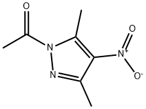 1-(3,5-二甲基-4-硝基-1H-吡唑-1-基)乙酮 结构式