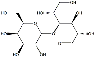 4-O-β-D-Galactopyranosyl-D-altrose 结构式