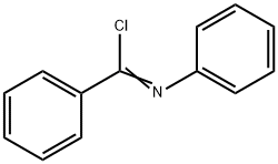 N-苯基亚胺苄基氯 结构式