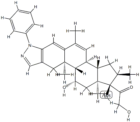 化合物 T23975 结构式