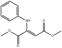 dimethyl 2-(phenylamino)maleate 结构式