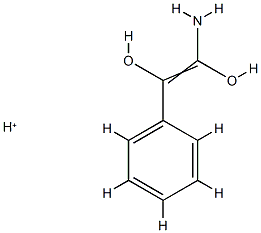 1,2-Ethenediol,  1-amino-2-phenyl-,  conjugate  monoacid  (9CI) 结构式