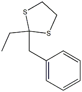 1,3-Dithiolane,2-ethyl-2-(phenylmethyl)-(9CI) 结构式