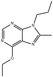 9H-Purine,6-ethoxy-8-methyl-9-propyl-(9CI) 结构式