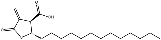 (+)-Protolichesterinic acid 结构式