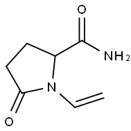 2-Pyrrolidinecarboxamide,5-oxo-1-vinyl-(7CI,8CI) 结构式