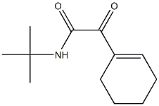 N-tert-Butyl-α-oxo-1-cyclohexene-1-acetamide 结构式