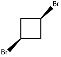 1α,3α-Dibromocyclobutane 结构式