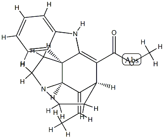 Condylocarpine 结构式