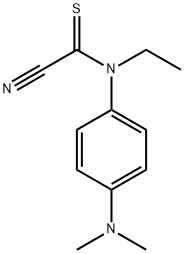 Formanilide,  1-cyano-4-(dimethylamino)-N-ethylthio-  (7CI,8CI) 结构式