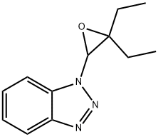 1H-Benzotriazole,1-(3,3-diethyloxiranyl)-(9CI) 结构式