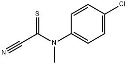 Formanilide,  4-chloro-1-cyano-N-methylthio-  (7CI,8CI) 结构式