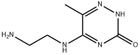 1,2,4-Triazin-3(2H)-one,5-[(2-aminoethyl)amino]-6-methyl-(9CI) 结构式
