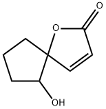 1-Oxaspiro[4.4]non-3-en-2-one,6-hydroxy-(9CI) 结构式