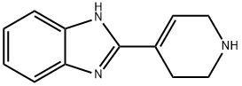 1H-Benzimidazole,2-(1,2,3,6-tetrahydro-4-pyridinyl)-(9CI) 结构式