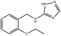 1H-1,2,4-Triazol-3-amine,N-[(2-ethoxyphenyl)methyl]-(9CI) 结构式